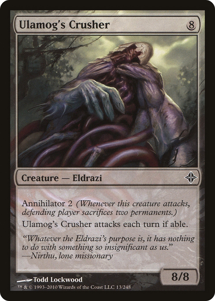 Ulamog's Crusher [Rise of the Eldrazi] Foil
