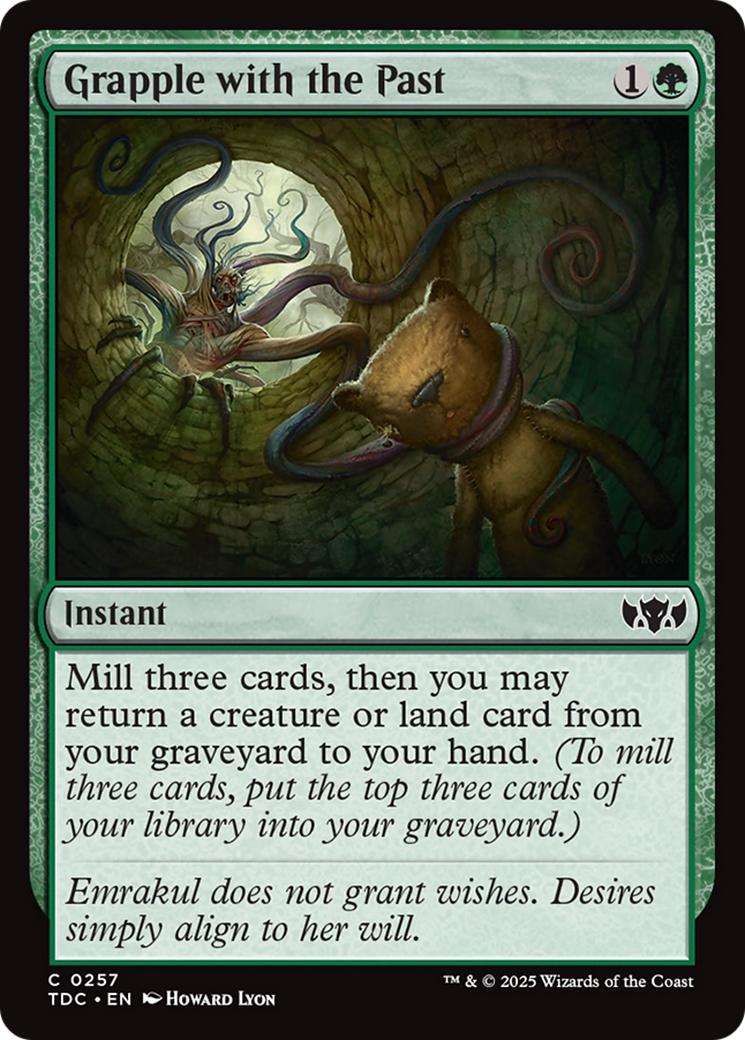 Grapple with the Past (257) [Commander: Tarkir: Dragonstorm]