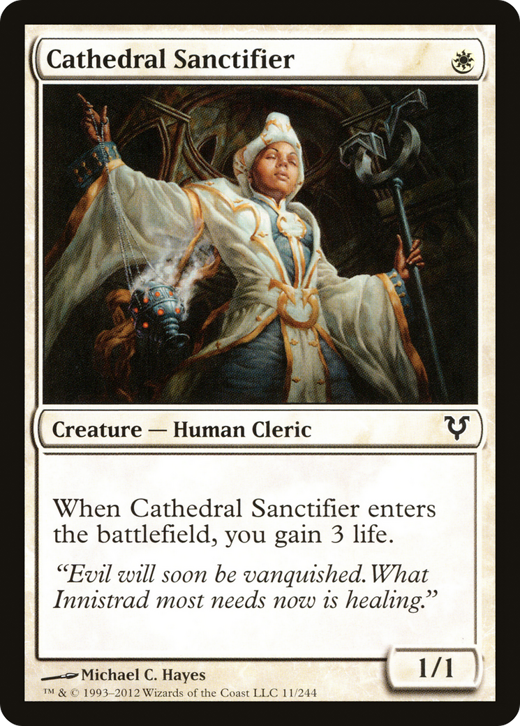 Cathedral Sanctifier [Avacyn Restored] Foil