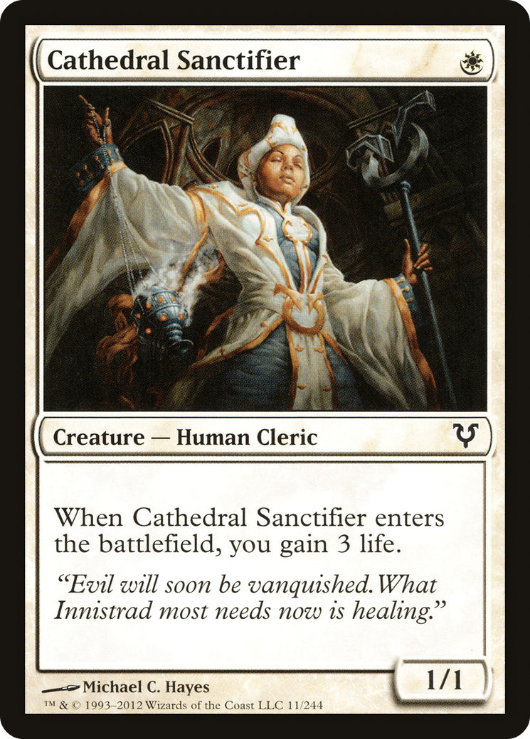 Cathedral Sanctifier [Avacyn Restored] Foil