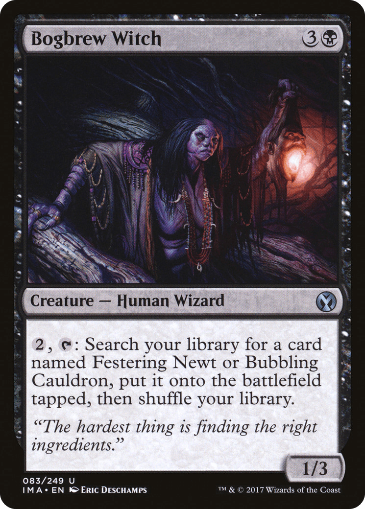Bogbrew Witch [Iconic Masters] Foil