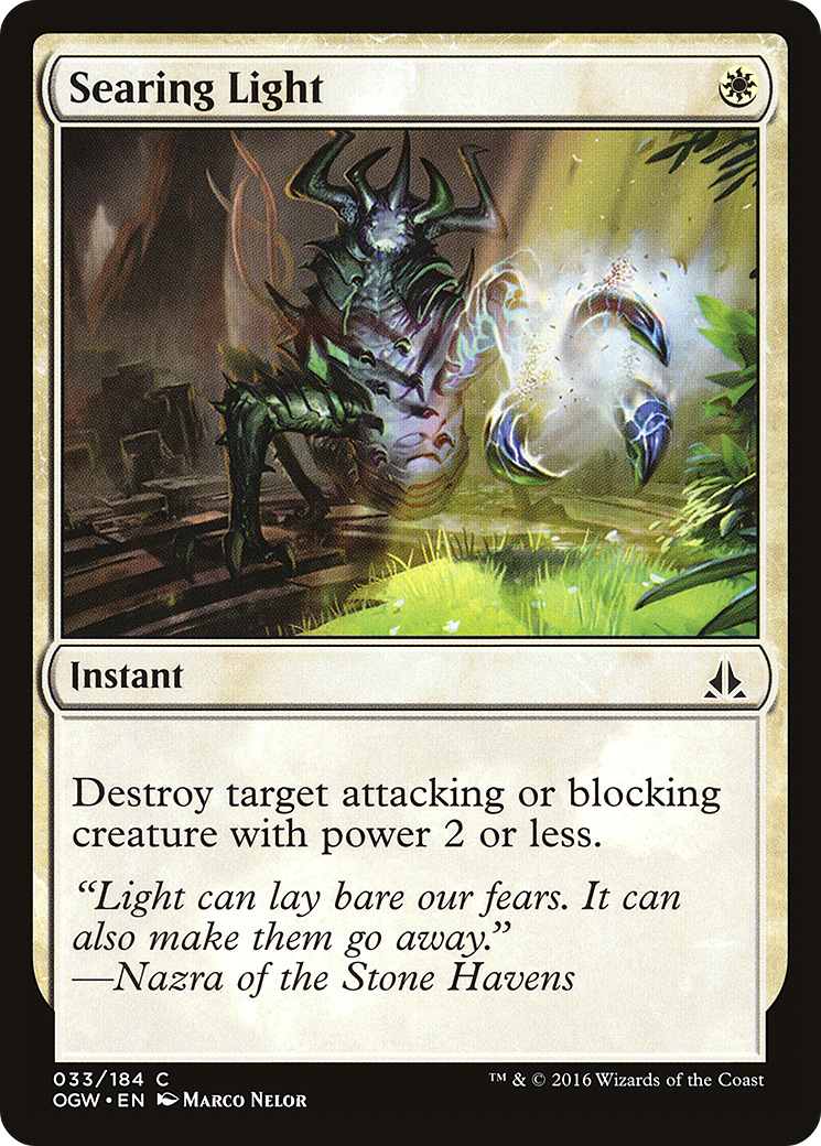 Searing Light [Oath of the Gatewatch] Foil