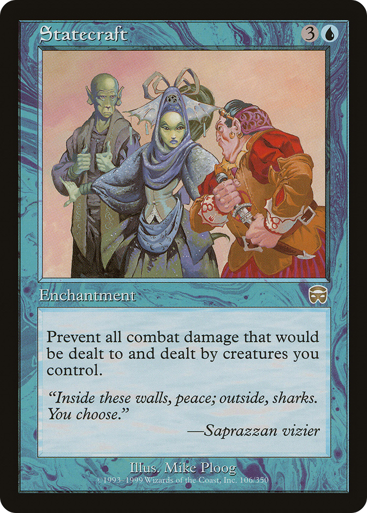 Statecraft [Mercadian Masques] Foil