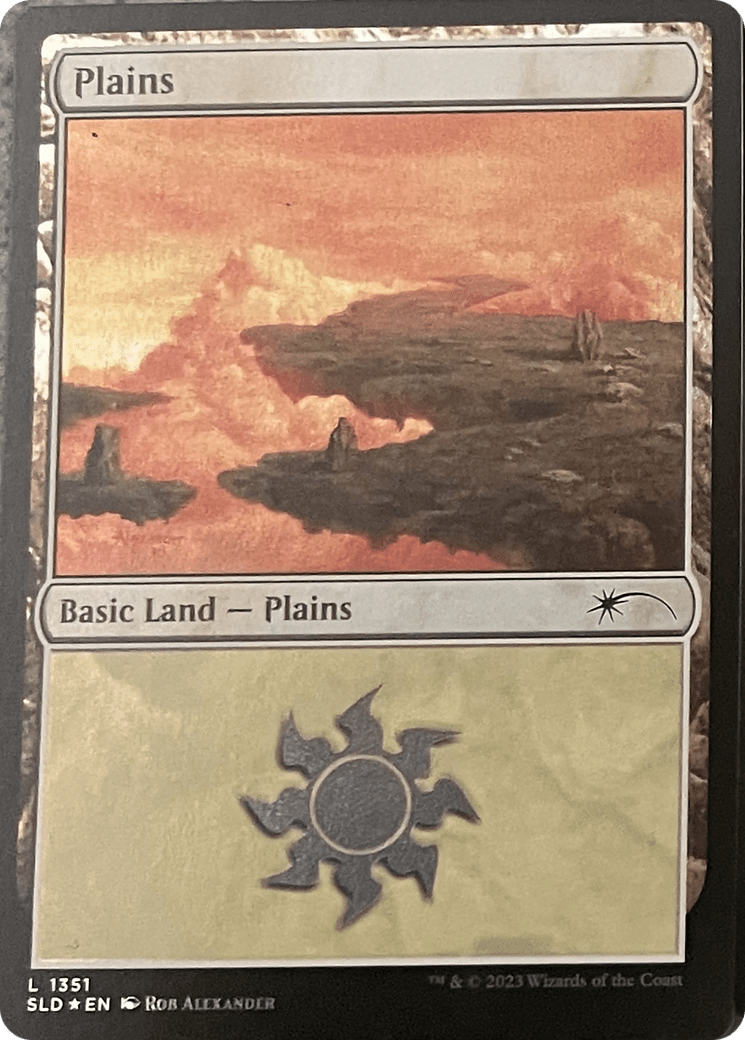 Plains (1351) [Secret Lair Drop Series] Foil