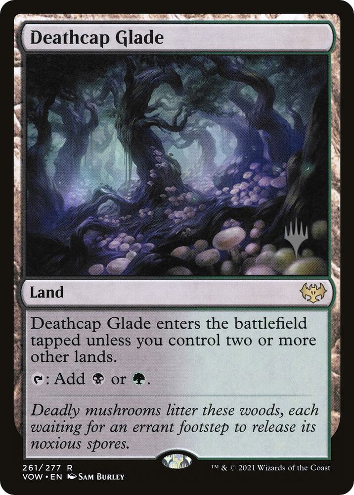 Deathcap Glade 261 (Promo Pack: Dominaria United) 