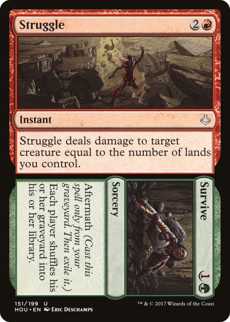 Struggle // Survive [Hour of Devastation] Foil