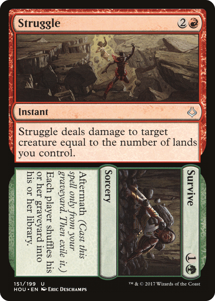 Struggle // Survive [Hour of Devastation] Foil