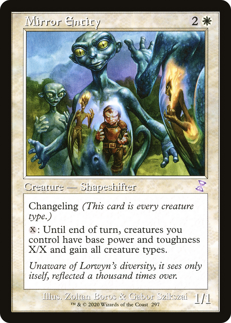Mirror Entity (Timeshifted) [Time Spiral Remastered] Foil