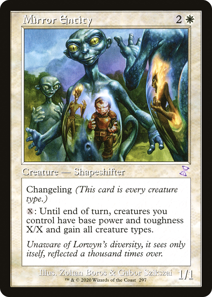 Mirror Entity (Timeshifted) [Time Spiral Remastered] Foil