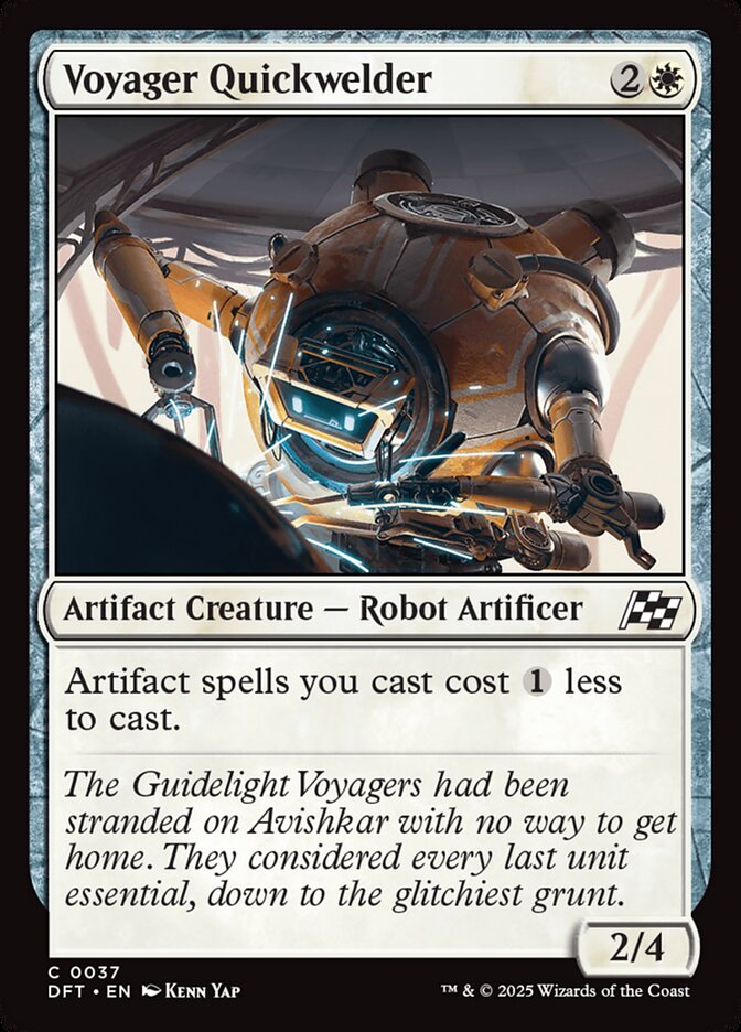 Voyager Quickwelder 37 (Aetherdrift)  - Foil