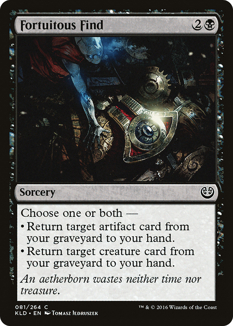 Fortuitous Find [Kaladesh] Foil
