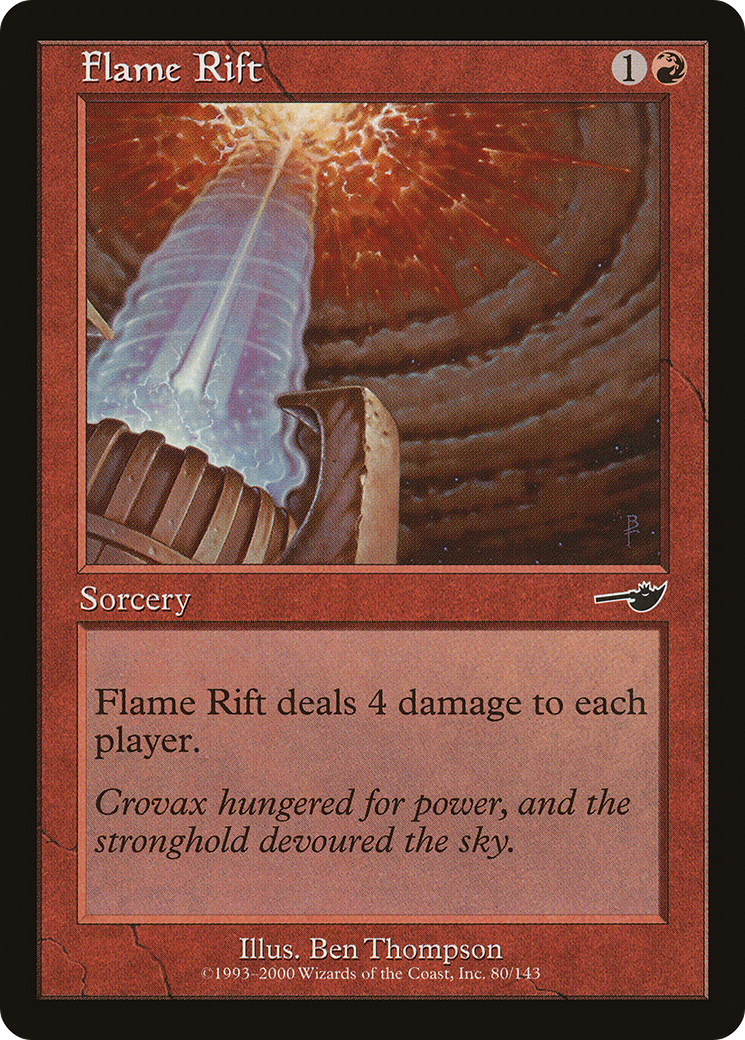 Flame Rift [Nemesis] Foil