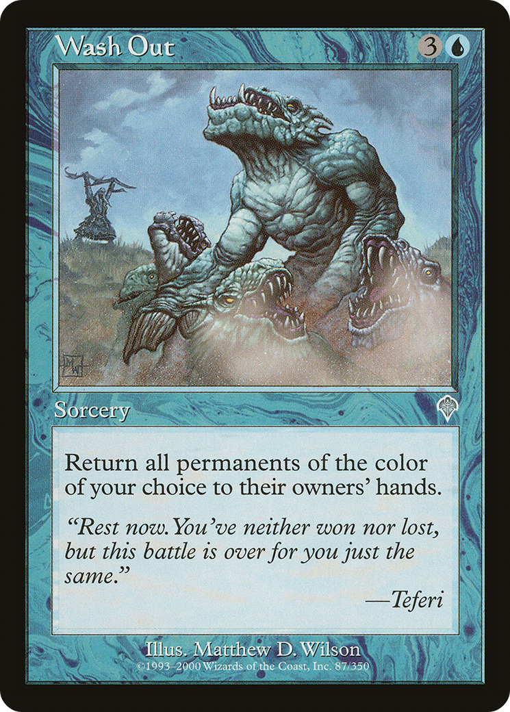 Wash Out [Invasion] Foil