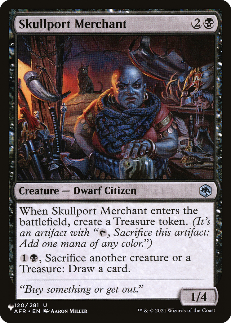 Skullport Merchant |  (AFR-120) [The List]