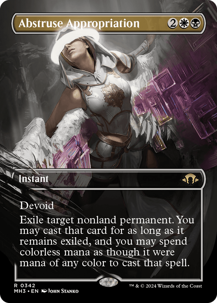 Abstruse Appropriation (Borderless) [Modern Horizons 3] Foil