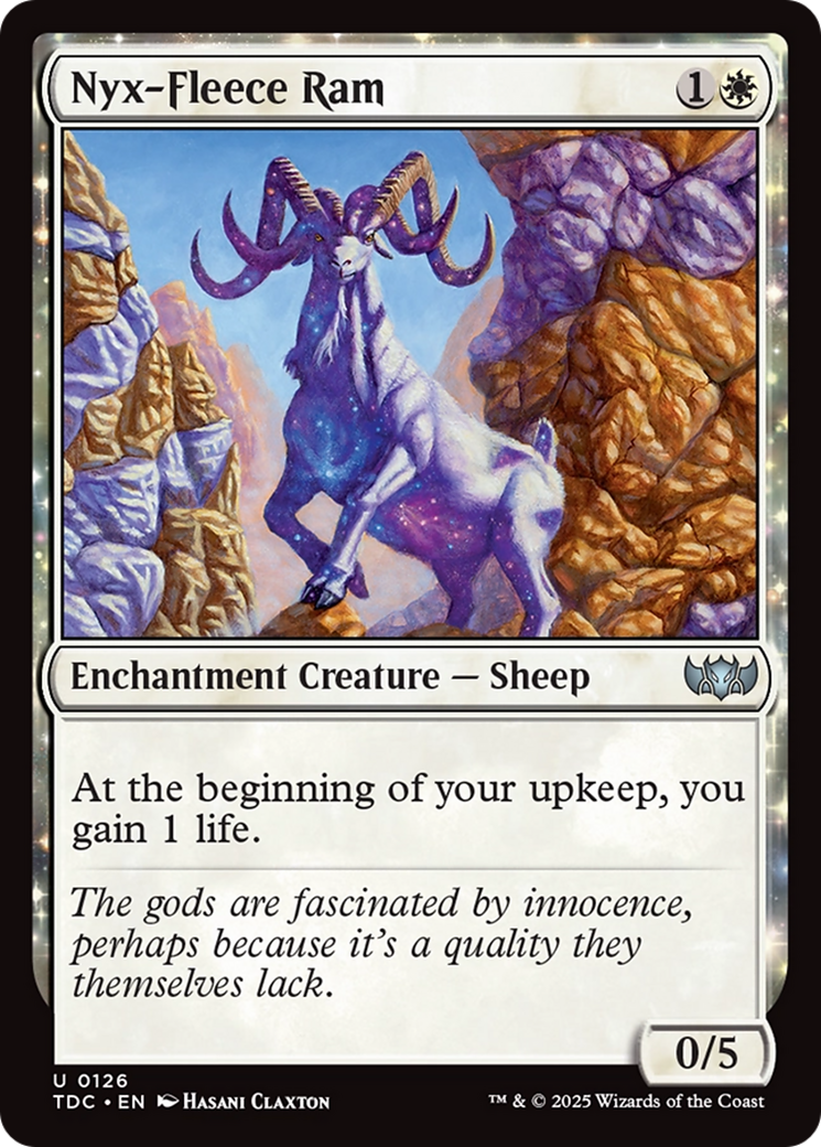 Nyx-Fleece Ram (126) [Commander: Tarkir: Dragonstorm]