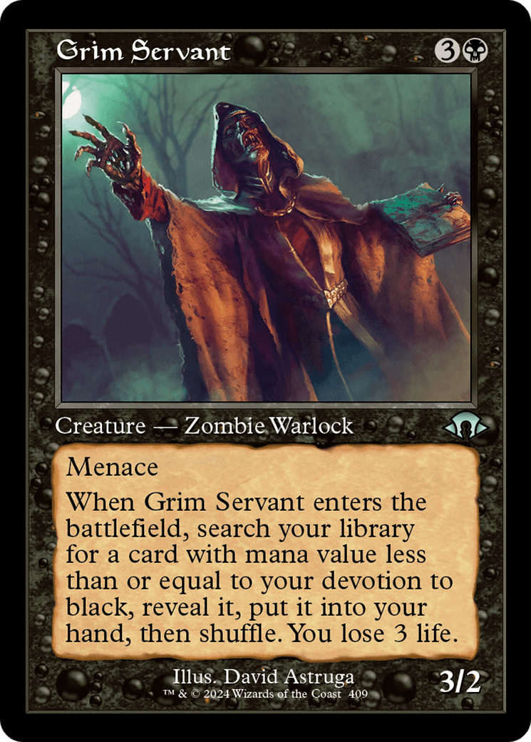 Grim Servant (Retro) [Modern Horizons 3] Foil