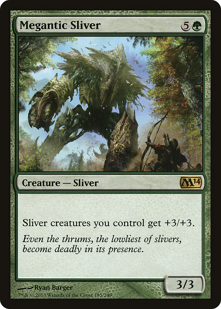 Megantic Sliver [Magic 2014] Foil