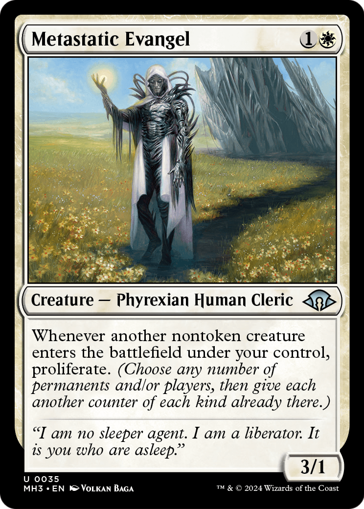 Metastatic Evangel [Modern Horizons 3] Foil