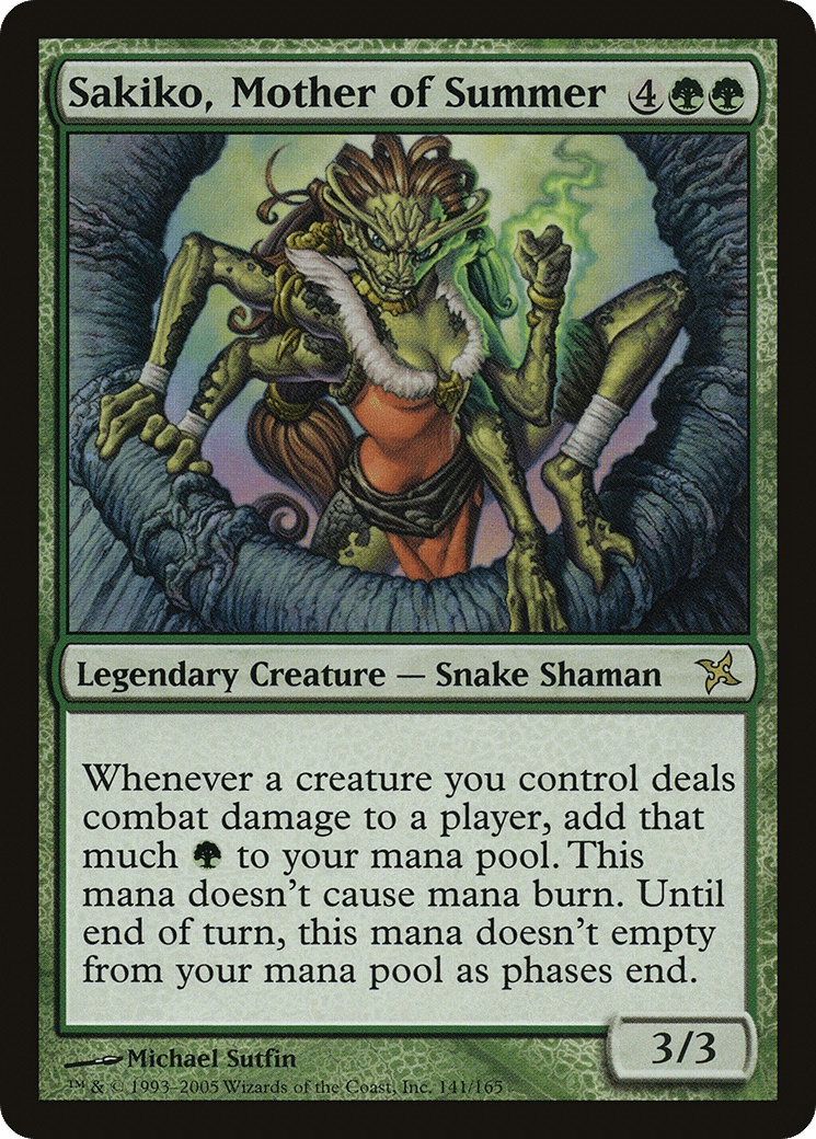 Sakiko, Mother of Summer [Betrayers of Kamigawa] Foil