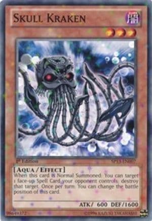 Skull Kraken [SP13-EN007] Starfoil Rare