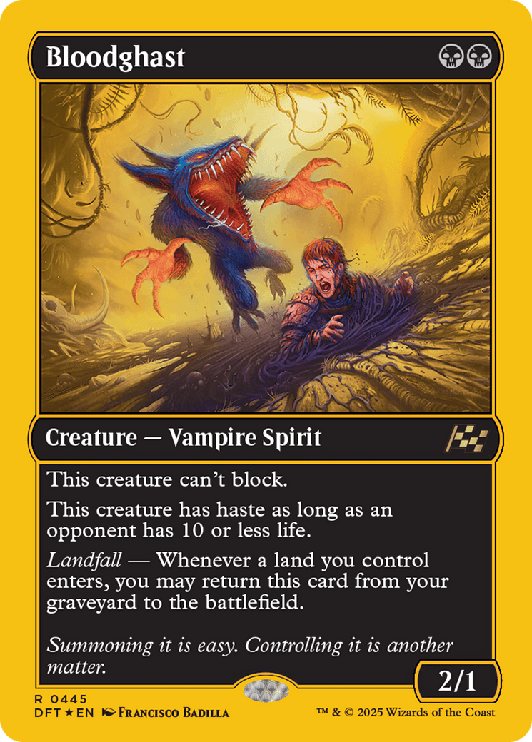 Bloodghast (First-Place Foil) |  Foil (445) [Aetherdrift]
