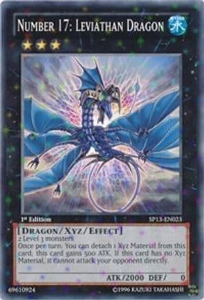 Number 17: Leviathan Dragon [SP13-EN023] Starfoil Rare