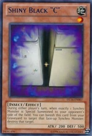 Shiny Black "C" (Red) [DL14-EN007] Rare