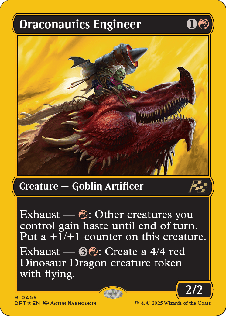 Draconautics Engineer |  Foil (459) [Aetherdrift]