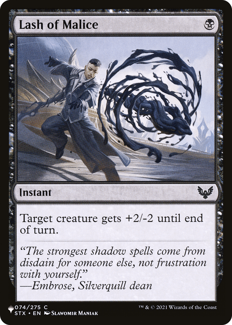 Lash of Malice |  (STX-74) [The List]