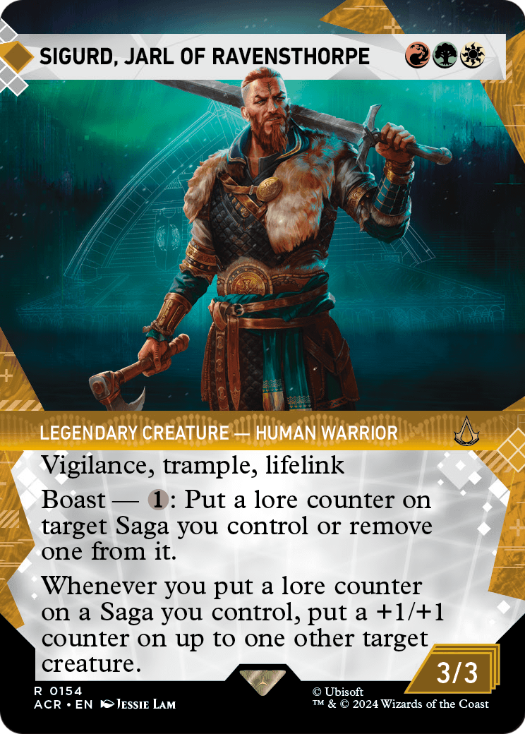 Sigurd, Jarl of Ravensthorpe (Showcase) [Assassin's Creed] Foil