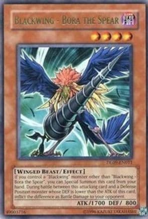 Blackwing - Bora the Spear (Green) [DL09-EN011] Rare