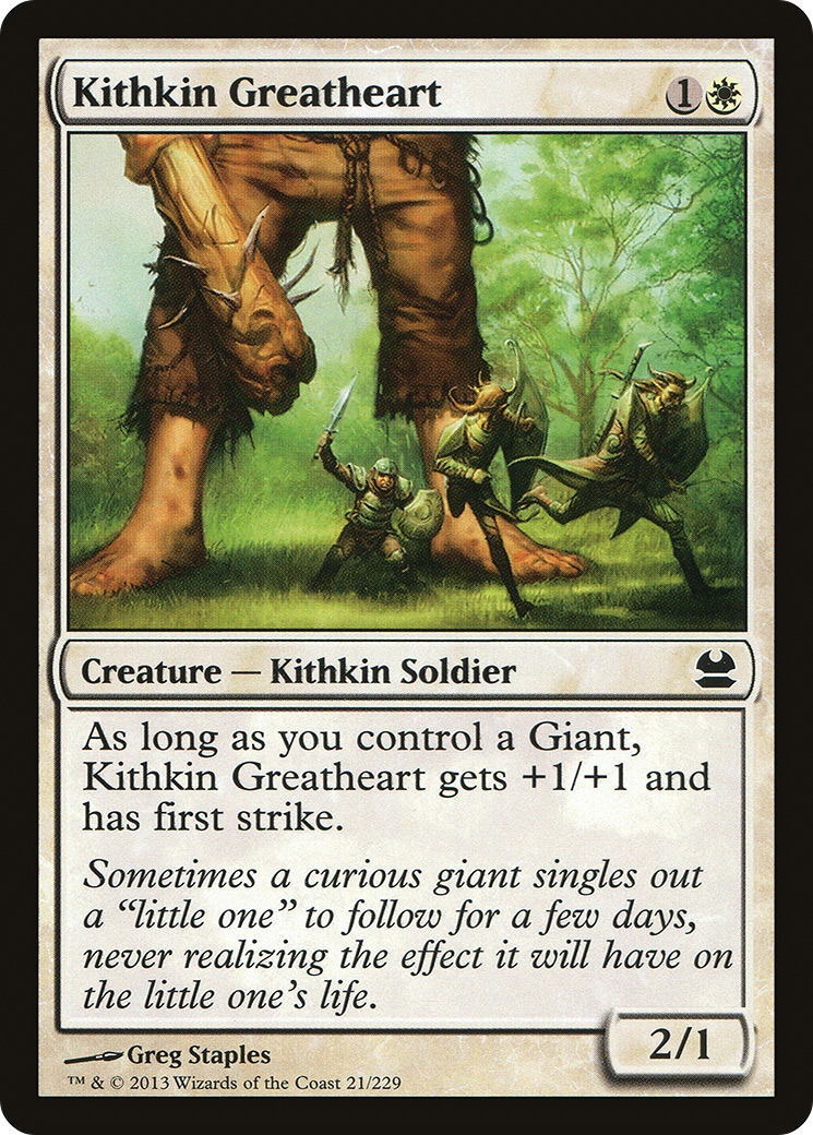 Kithkin Greatheart [Modern Masters] Foil