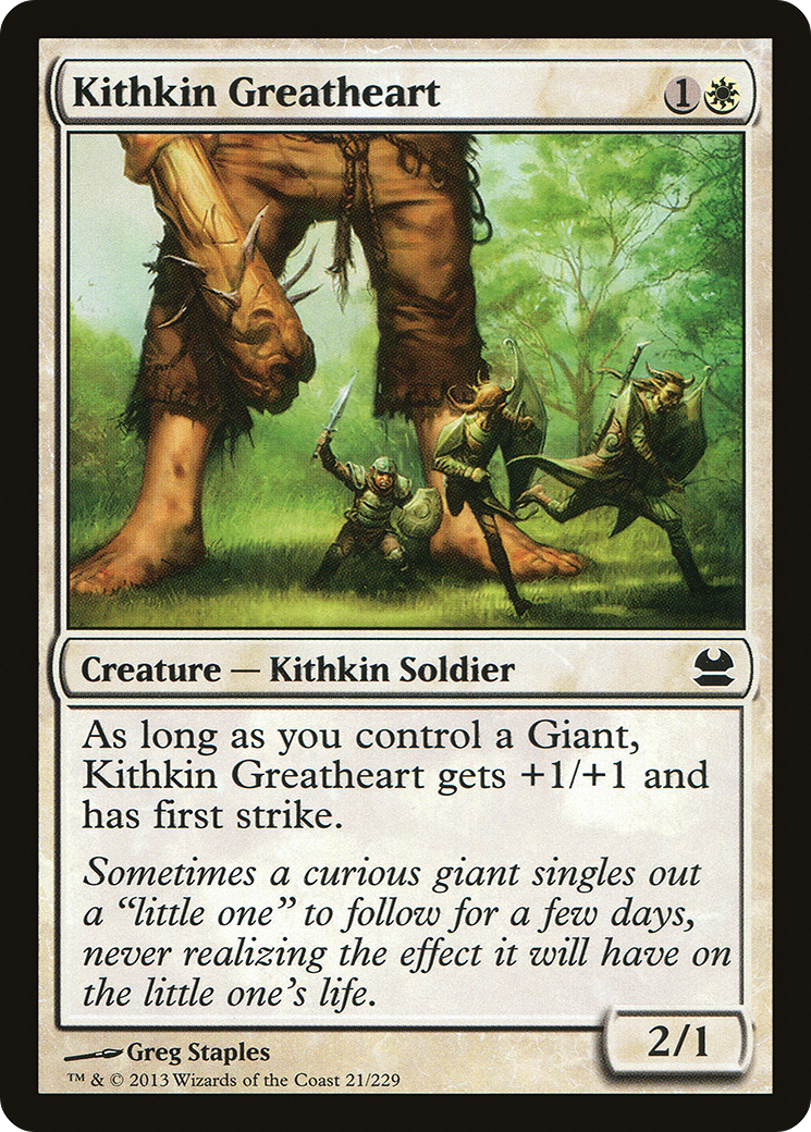 Kithkin Greatheart [Modern Masters] Foil