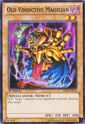Old Vindictive Magician [YSYR-EN014] Common