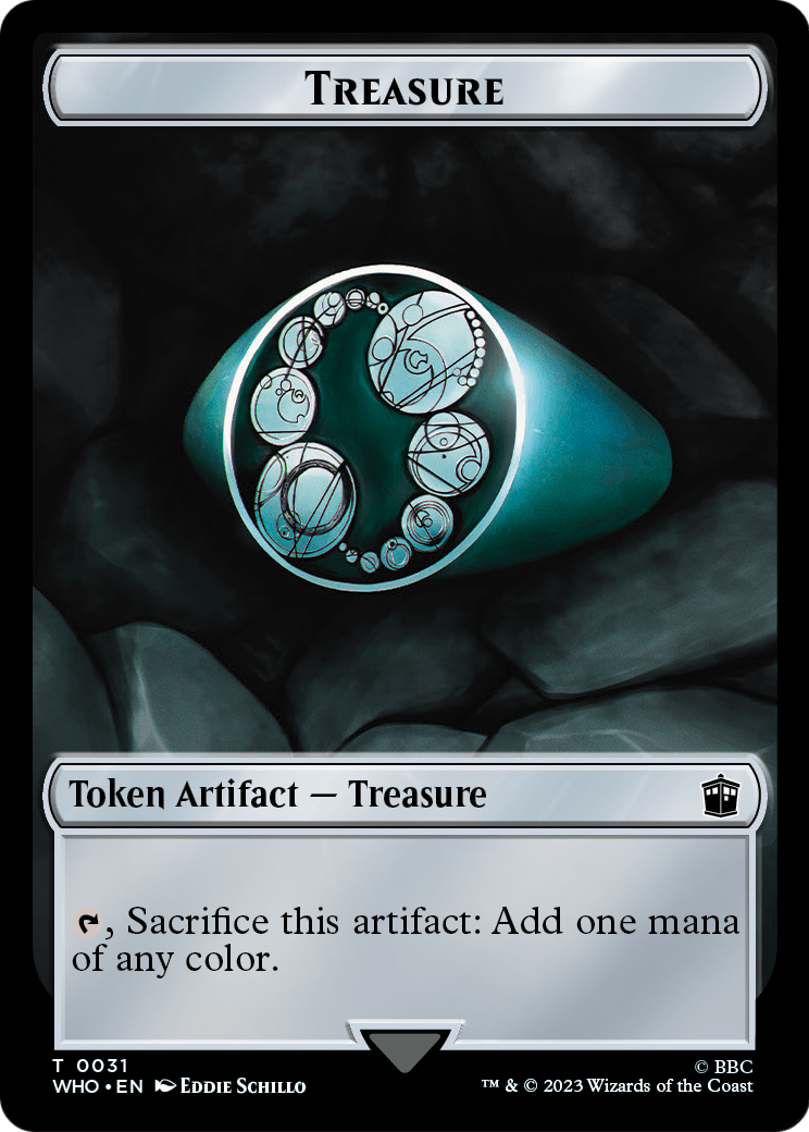 Treasure (TWHO-031) - Doctor Who Tokens
