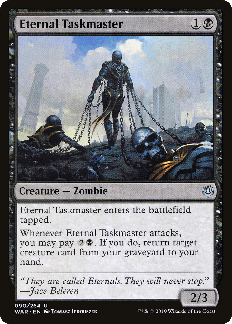 Eternal Taskmaster [War of the Spark] Foil
