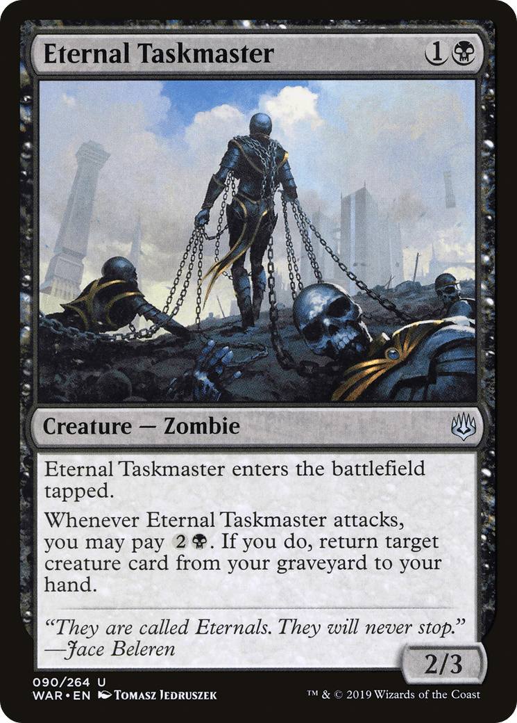 Eternal Taskmaster [War of the Spark] Foil