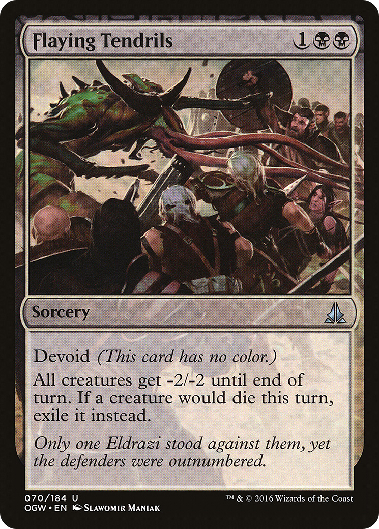 Flaying Tendrils [Oath of the Gatewatch] Foil