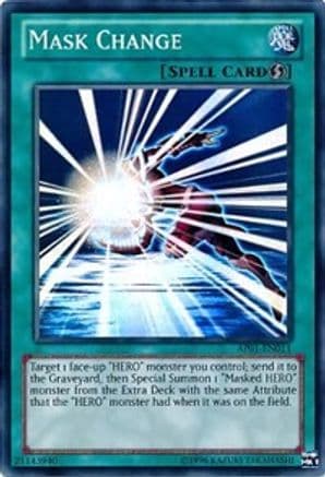 Mask Change [AP01-EN011] Super Rare