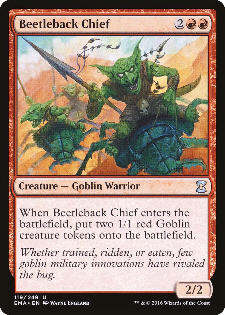 Beetleback Chief [Eternal Masters] Foil