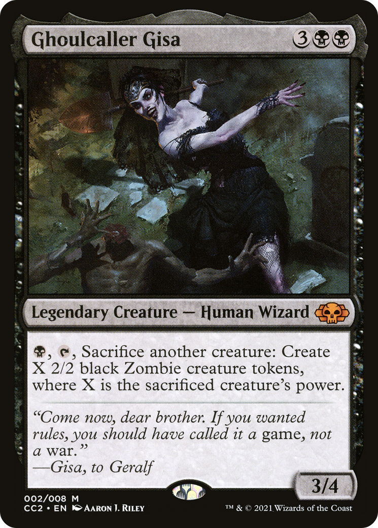 Ghoulcaller Gisa [Commander Collection: Black] Foil