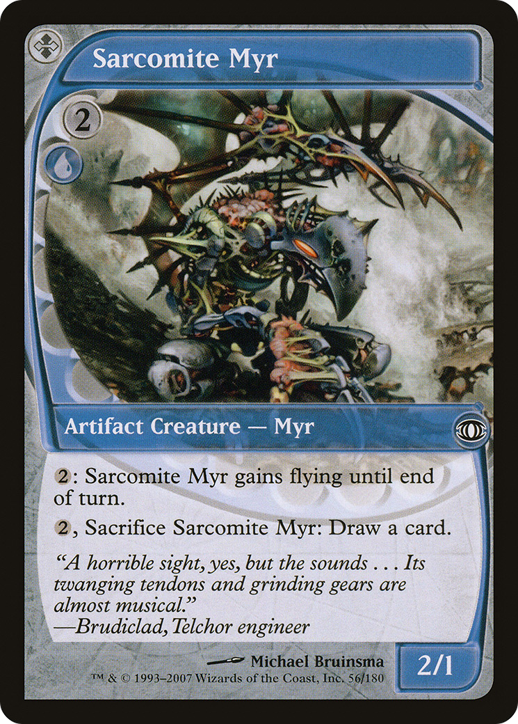 Sarcomite Myr [Future Sight] Foil