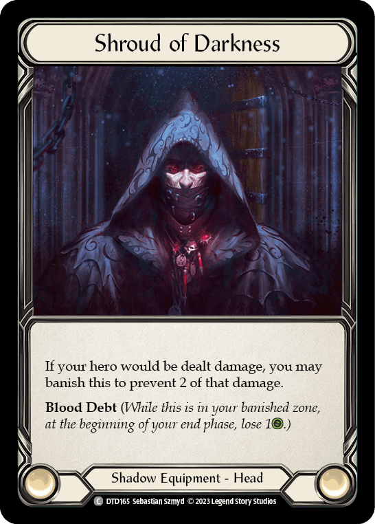 Shroud of Darkness [DTD165] (Dusk Till Dawn)  Cold Foil