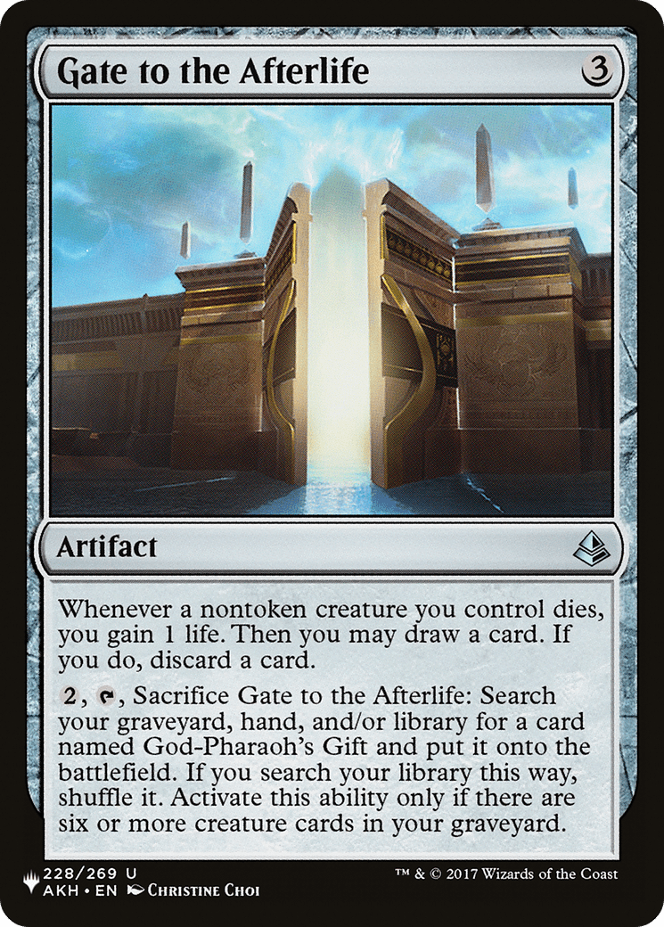 Gate to the Afterlife |  (AKH-228) [The List]