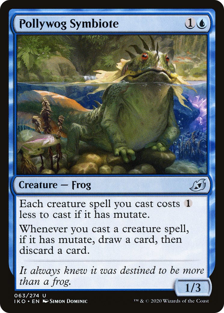 Pollywog Symbiote [Ikoria: Lair of Behemoths] Foil