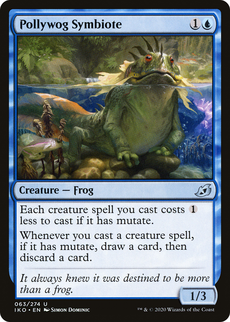 Pollywog Symbiote [Ikoria: Lair of Behemoths] Foil