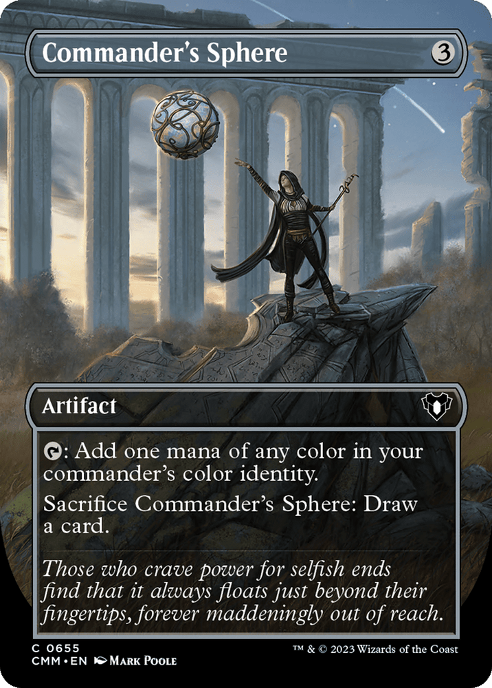 Commander's Sphere (Borderless Alternate Art) [Commander Masters]