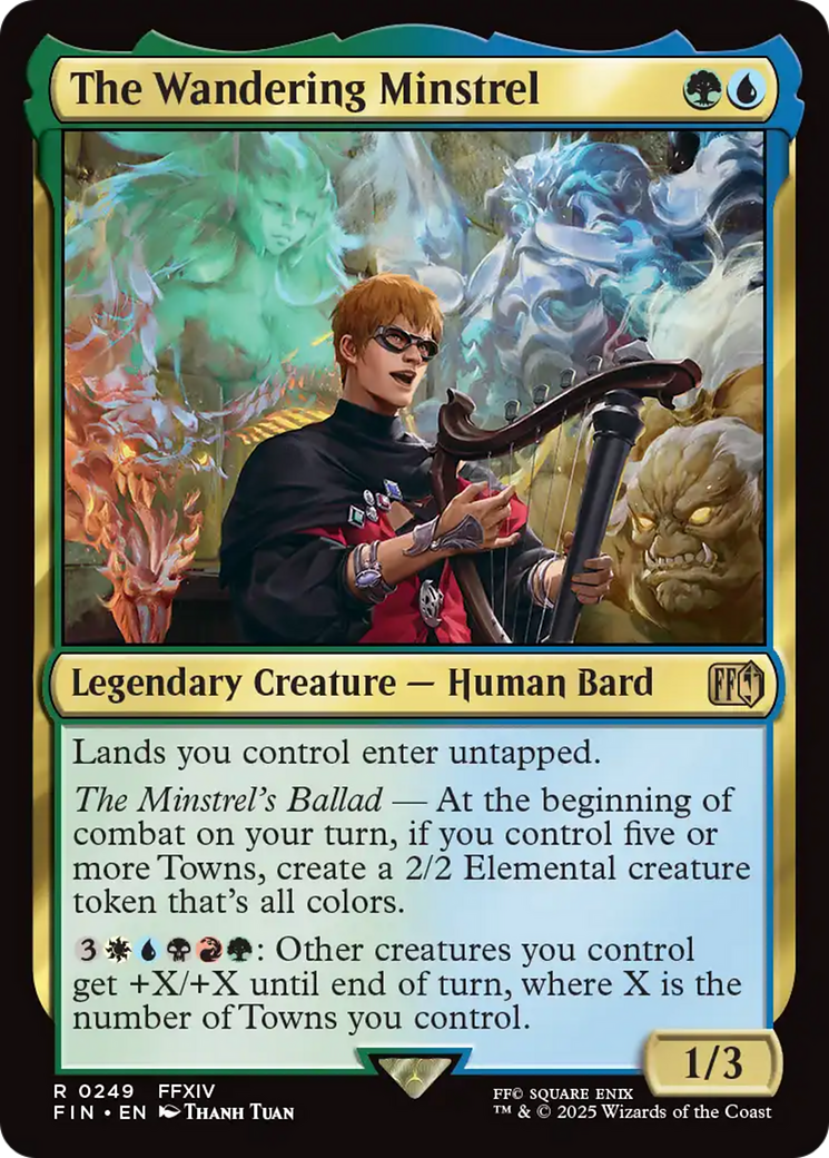 The Wandering Minstrel (249) [FINAL FANTASY]  Foil