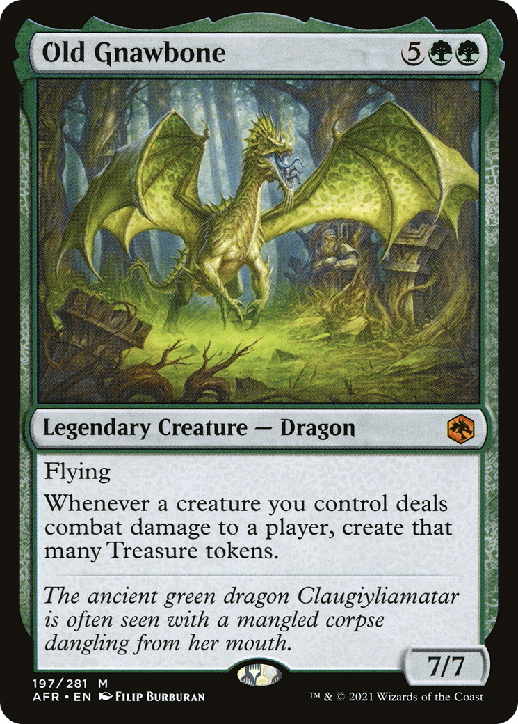 Old Gnawbone [Dungeons & Dragons: Adventures in the Forgotten Realms] Foil